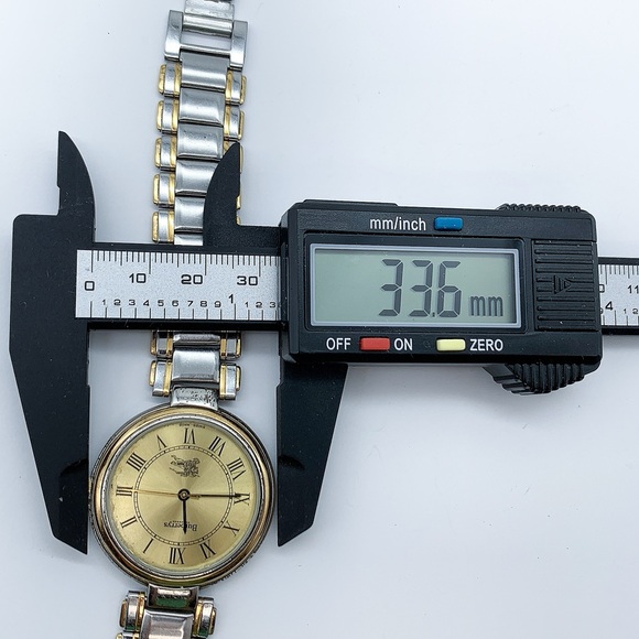 Vintage Butberrys Silver & Gold Wristwatch - Picture 13 of 13
